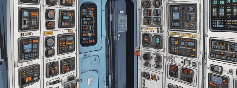 A330-300 SEPM Flight Deck Door Control Panel Quiz