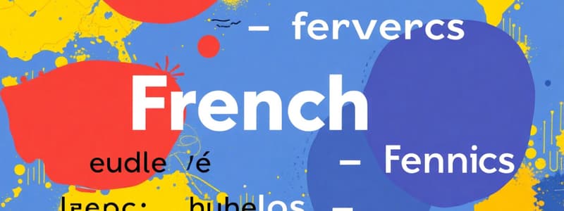 Quiz sur les Verbes Français