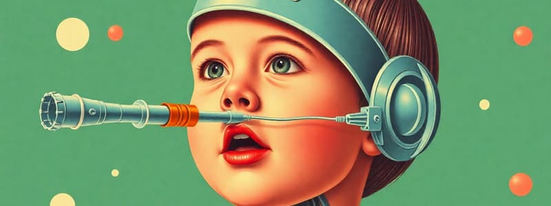 Pediatric Airway Anatomy and Differences