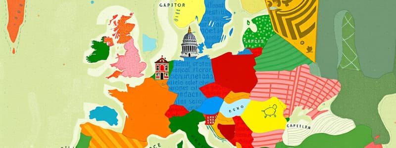 Geography of European Capitals