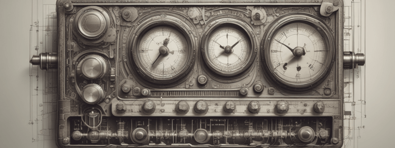 Analog Instruments and Their Classification