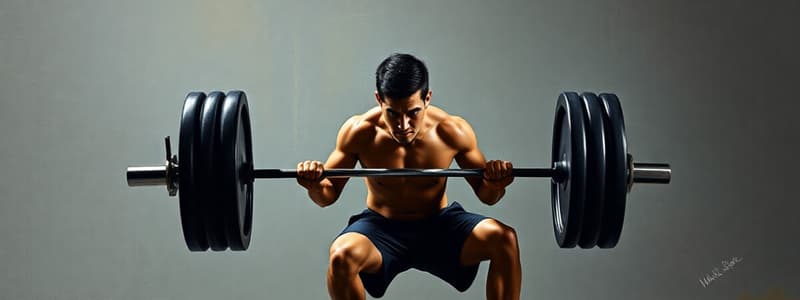 Strength Training Principles Quiz