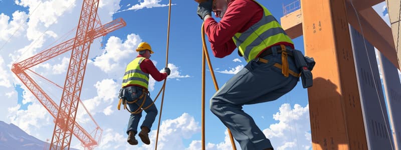 Fall Hazards in Construction Industry