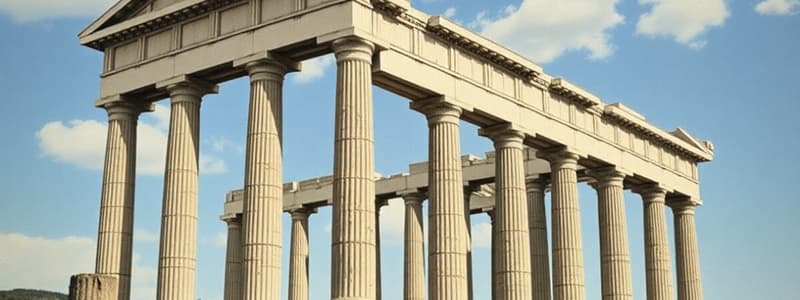 Greek Architecture Quiz