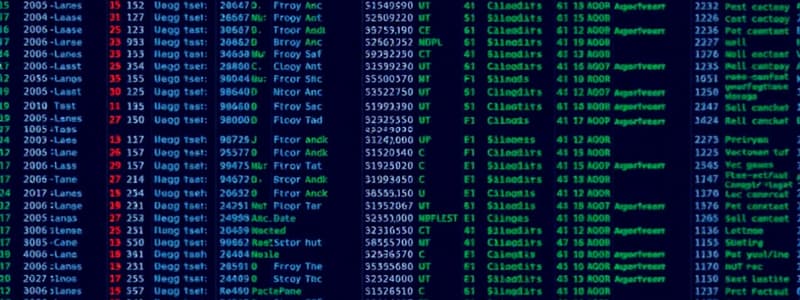 Microsoft Dataverse Tables and Columns