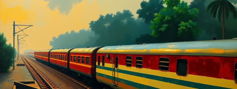 Indian Railways: Event Classification Quiz