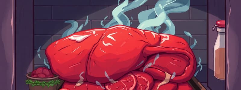 Meat Preservation Techniques Quiz