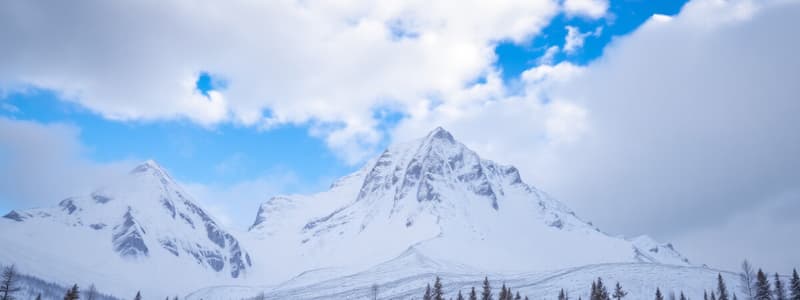 Canadian Weather Systems Quiz