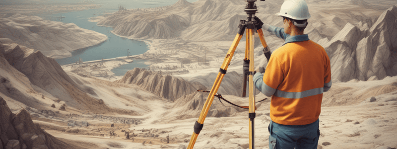 Distance Measurement in Engineering Surveying