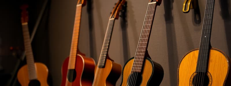 Stringed Instruments Quiz