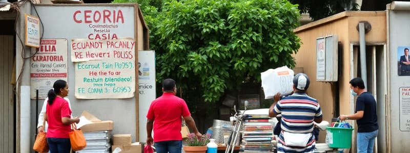 La Precariedad del Capitalismo en Ecuador