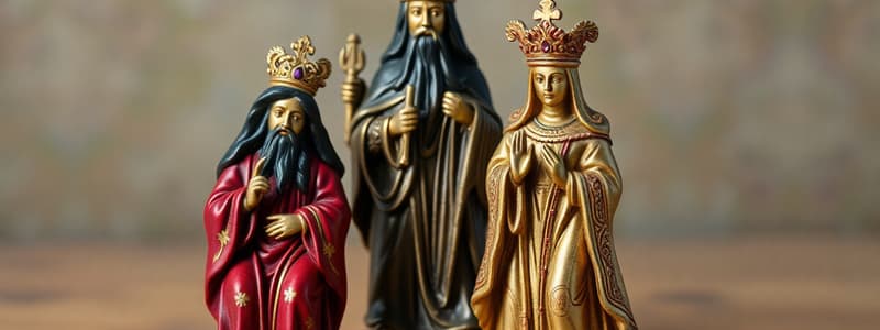 Manmade Gods and Catholic Icons Quiz