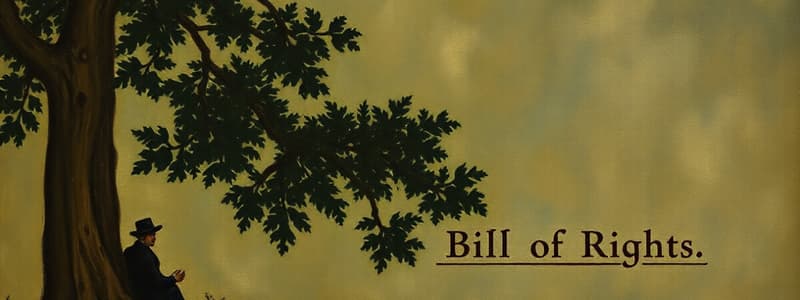 Bill of Rights Quiz - Key Rights and Protections