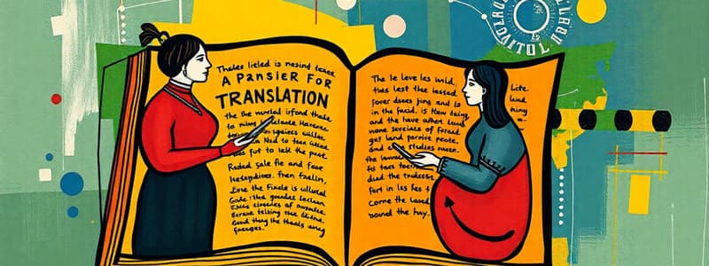 History of Translation