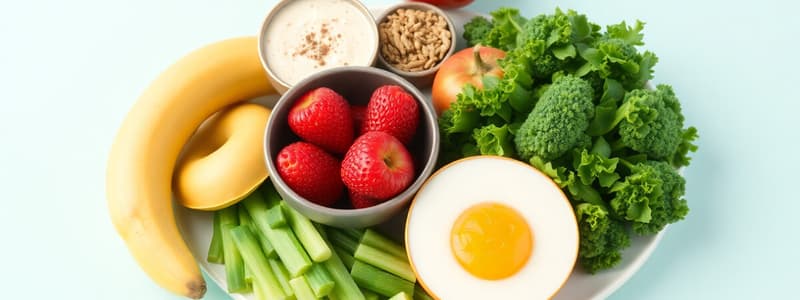 Nutrición y ejercicio para una vida sana