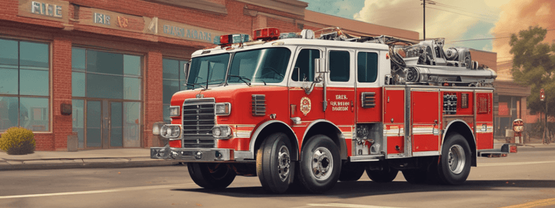 Fire Department Employment Policies