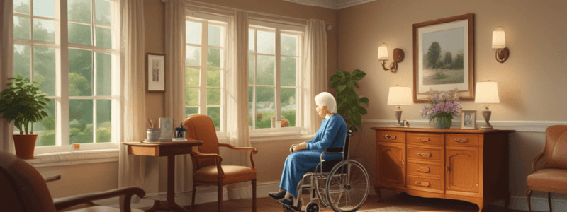 Skilled Nursing Facilities and Home Assistance for Older Adults