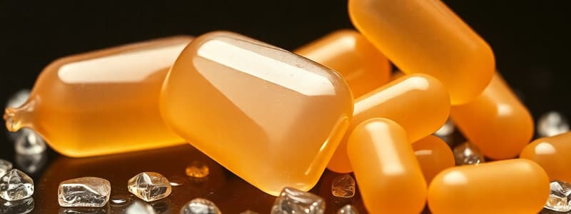 Gelatin Blends for Capsules