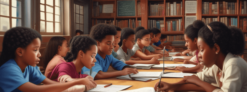 Racial Dynamics in the U.S. Education System