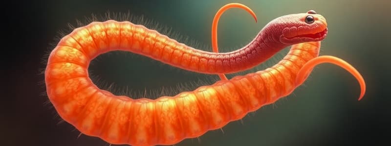 Filarial Worms and African Trypanosomiasis Quiz