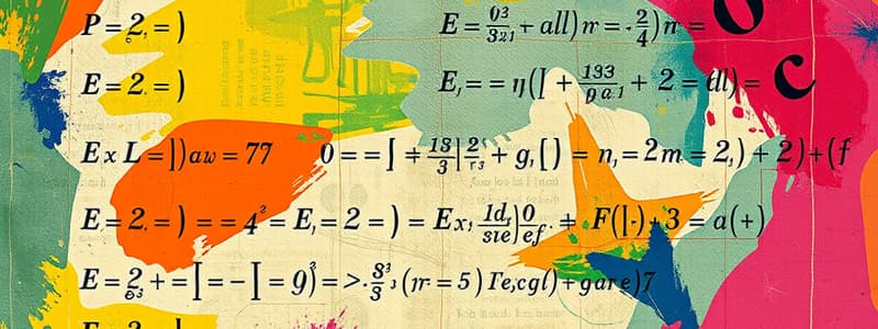 Algebraic Expressions for Word Problems