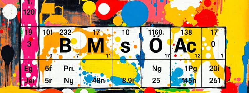 Chemistry: Elements, Compounds, and Mixtures