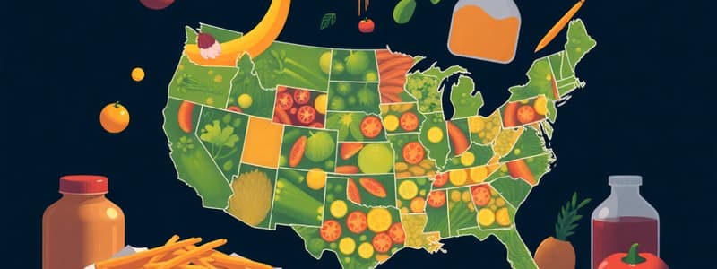 Nutrition in the USA: Key Trends and Issues