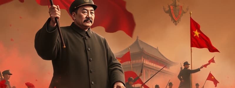 China's Historical Conflicts and Leaders