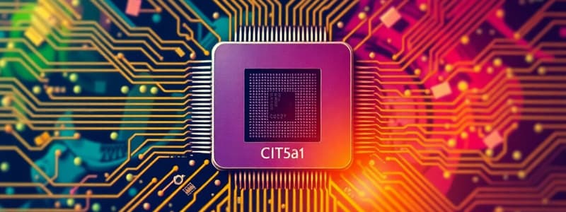 CPU Components Quiz