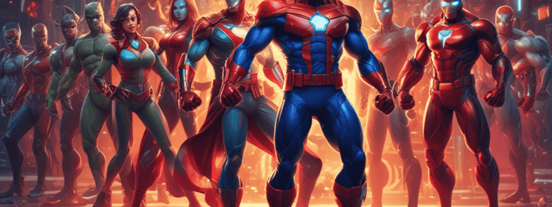 Marvel: Comics, Superheroes, and Movies Quiz