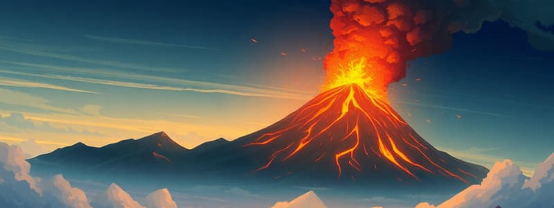 Les dangers des éruptions volcaniques