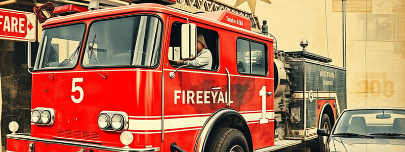 400-09 Fire Apparatus Maintenance Procedures