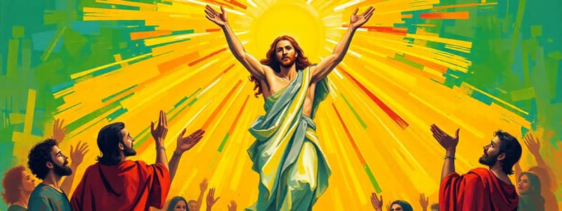 The Ascension of Jesus - Quiz