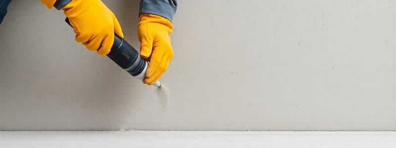 Concrete Finishing Techniques Quiz