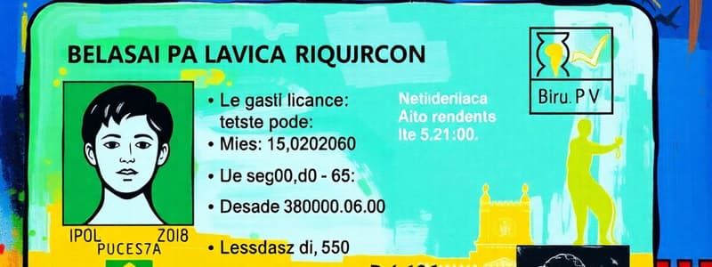 Questões sobre Carteira Nacional de Habilitação