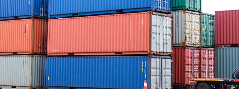 Intermodal Container Securement Guidelines