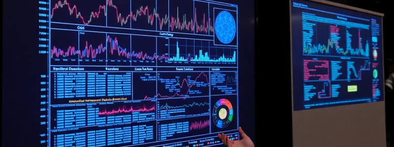 Presenting Scientific Data Overview