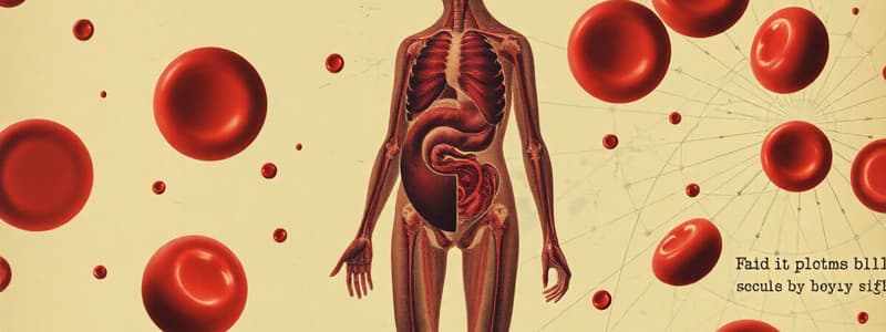 3.3. Blood Components: Plasma and Red Blood Cells