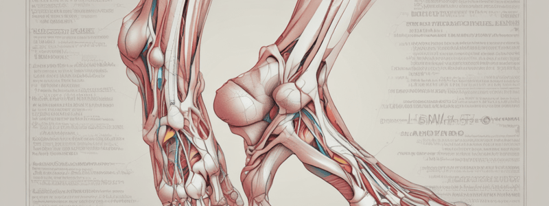 Anatomy of the Leg and Foot