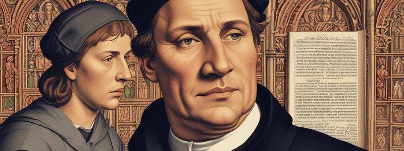 Martin Luther's 95 Theses Impact on Christianity