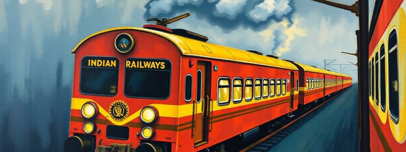 Marketing and Sales in Indian Railways