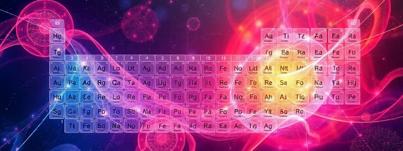 Introduction to the Periodic Table