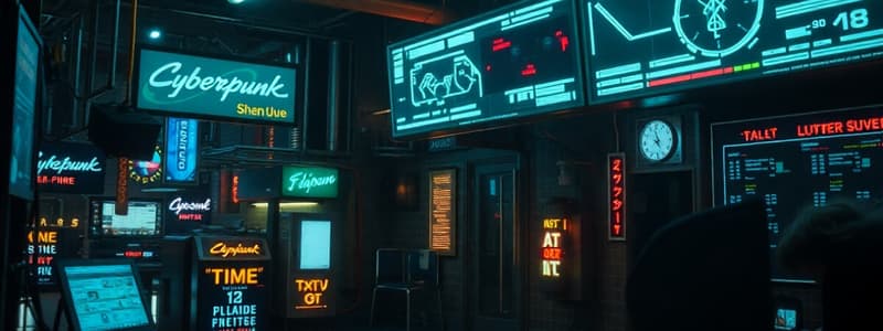 Cyberpunk Origins and Society