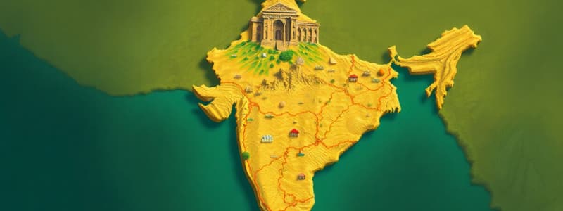 India - Size and Location Quiz