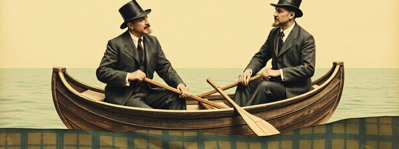 A Foray For Cheese - Three Men in a Boat