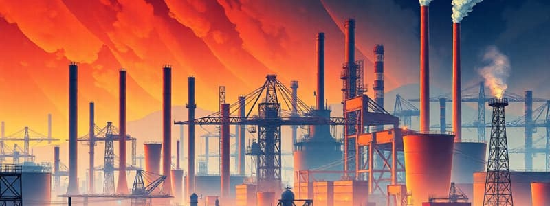 Industrialization Overview - Chapter 18 Review