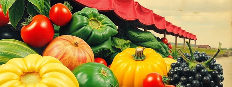 Reglamento de Comercialización de Frutas y Hortalizas