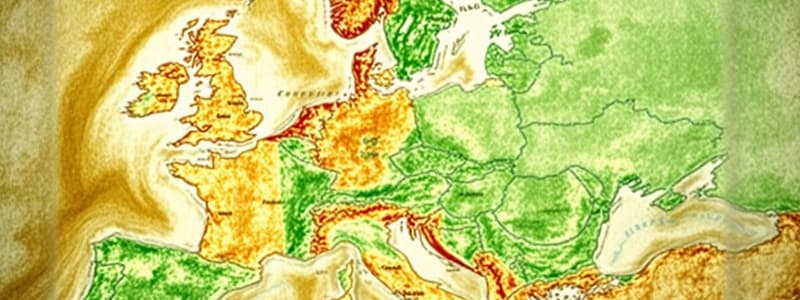 Geografia dell'Europa e suoi territori