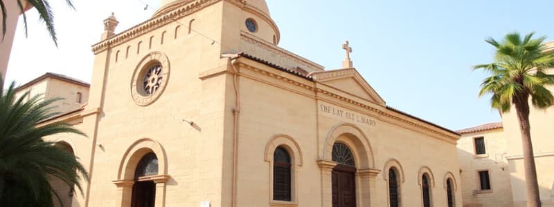 History of the Coptic Church