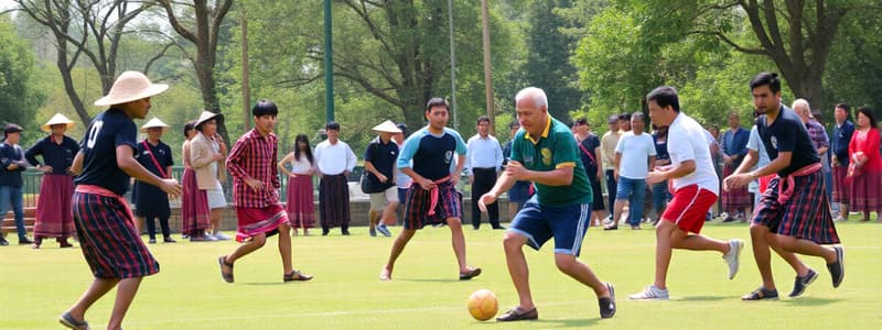 Terminología del Juego y Deporte Tradicional